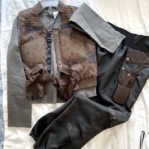 Disney Store Star Wars Rogue One Jyn Erso Costume Girls Kids size 13